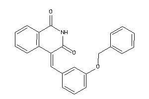 Image of 4-(3-benzoxybenzylidene)isoquinoline-1,3-quinone