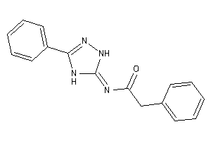 2-phenyl-N-(3-phenyl-1,4-dihydro-1,2,4-triazol-5-ylidene)acetamide