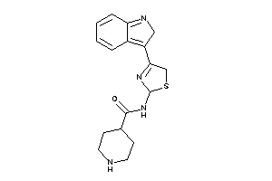 Image of N-[4-(2H-indol-3-yl)-3-thiazolin-2-yl]isonipecotamide