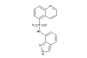 N-(2H-indazol-7-yl)quinoline-5-sulfonamide