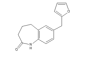 7-(2-furfuryl)-1,3,4,5-tetrahydro-1-benzazepin-2-one