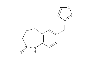 Image of 7-(3-thenyl)-1,3,4,5-tetrahydro-1-benzazepin-2-one