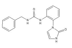1-benzyl-3-[2-(2-keto-4-imidazolin-1-yl)phenyl]urea