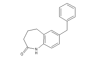 7-benzyl-1,3,4,5-tetrahydro-1-benzazepin-2-one