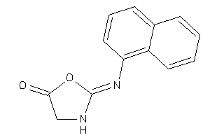 2-(1-naphthylimino)oxazolidin-5-one