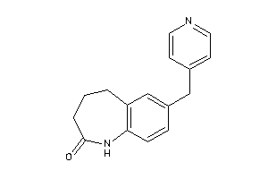Image of 7-(4-pyridylmethyl)-1,3,4,5-tetrahydro-1-benzazepin-2-one