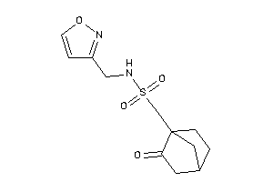 N-(isoxazol-3-ylmethyl)-1-(2-ketonorbornan-1-yl)methanesulfonamide