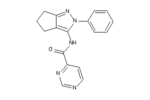 N-(2-phenyl-5,6-dihydro-4H-cyclopenta[c]pyrazol-3-yl)pyrimidine-4-carboxamide