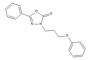 3-(3-phenoxypropyl)-5-phenyl-1,3,4-oxadiazol-2-one