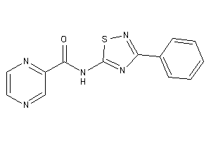 Image of N-(3-phenyl-1,2,4-thiadiazol-5-yl)pyrazinamide