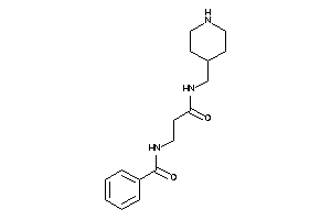 Image of N-[3-keto-3-(4-piperidylmethylamino)propyl]benzamide
