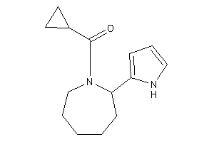 Cyclopropyl-[2-(1H-pyrrol-2-yl)azepan-1-yl]methanone