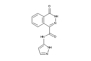 Image of 4-keto-N-(1H-pyrazol-5-yl)-3H-phthalazine-1-carboxamide
