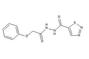 Image of N'-(2-phenoxyacetyl)thiadiazole-5-carbohydrazide