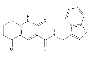 N-(benzothiophen-3-ylmethyl)-2,5-diketo-1,6,7,8-tetrahydroquinoline-3-carboxamide