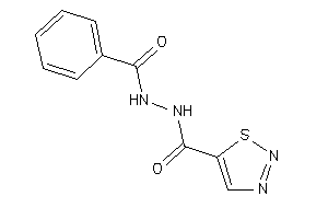 Image of N'-benzoylthiadiazole-5-carbohydrazide