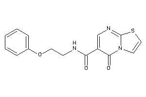5-keto-N-(2-phenoxyethyl)thiazolo[3,2-a]pyrimidine-6-carboxamide