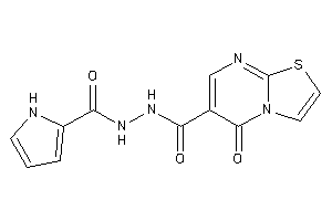 5-keto-N'-(1H-pyrrole-2-carbonyl)thiazolo[3,2-a]pyrimidine-6-carbohydrazide