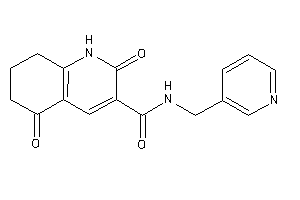 2,5-diketo-N-(3-pyridylmethyl)-1,6,7,8-tetrahydroquinoline-3-carboxamide