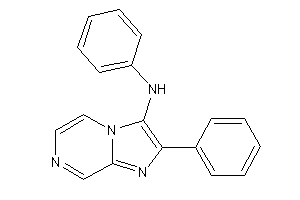 Image of Phenyl-(2-phenylimidazo[1,2-a]pyrazin-3-yl)amine