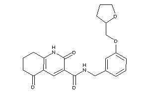 Image of 2,5-diketo-N-[3-(tetrahydrofurfuryloxy)benzyl]-1,6,7,8-tetrahydroquinoline-3-carboxamide