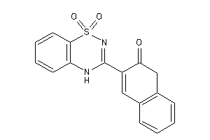 3-(1,1-diketo-4H-benzo[e][1,2,4]thiadiazin-3-yl)-1H-naphthalen-2-one