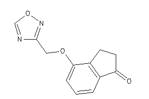 4-(1,2,4-oxadiazol-3-ylmethoxy)indan-1-one