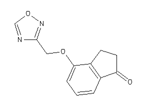 Image of 4-(1,2,4-oxadiazol-3-ylmethoxy)indan-1-one