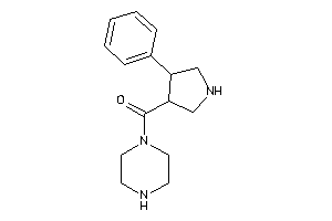 (4-phenylpyrrolidin-3-yl)-piperazino-methanone