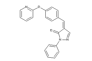2-phenyl-4-[4-(2-pyridyloxy)benzylidene]-2-pyrazolin-3-one