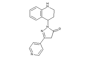 5-(4-pyridyl)-2-(1,2,3,4-tetrahydroquinolin-4-yl)-2-pyrazolin-3-one