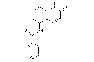 N-(2-keto-5,6,7,8-tetrahydro-1H-quinolin-5-yl)benzamide