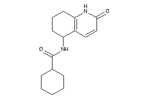 N-(2-keto-5,6,7,8-tetrahydro-1H-quinolin-5-yl)cyclohexanecarboxamide