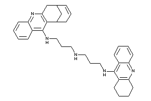 Image of 1,2,3,4-tetrahydroacridin-9-yl-[3-[3-(BLAHylamino)propylamino]propyl]amine