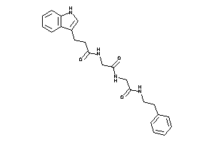 3-(1H-indol-3-yl)-N-[2-keto-2-[[2-keto-2-(phenethylamino)ethyl]amino]ethyl]propionamide