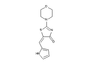 2-morpholino-5-(1H-pyrrol-2-ylmethylene)-2-thiazolin-4-one