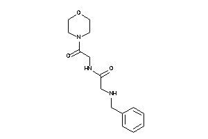 2-(benzylamino)-N-(2-keto-2-morpholino-ethyl)acetamide