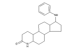 Image of 1-anilino-1,2,3,3a,3b,4,5,5a,6,8,9,9a,9b,10,11,11a-hexadecahydroindeno[5,4-f]quinolin-7-one