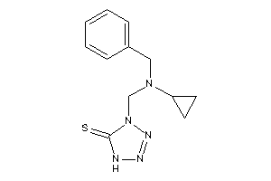 4-[[benzyl(cyclopropyl)amino]methyl]-1H-tetrazole-5-thione