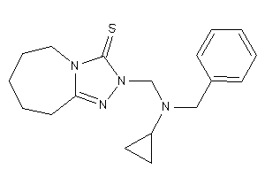 Image of 2-[[benzyl(cyclopropyl)amino]methyl]-6,7,8,9-tetrahydro-5H-[1,2,4]triazolo[4,3-a]azepine-3-thione