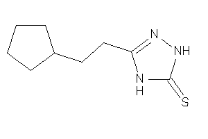 Image of 3-(2-cyclopentylethyl)-1,4-dihydro-1,2,4-triazole-5-thione