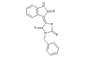3-benzyl-5-(2-ketoindolin-3-ylidene)-2-thioxo-thiazolidin-4-one