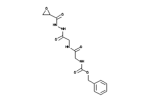 Image of N-[2-keto-2-[[2-keto-2-[N'-(oxirane-2-carbonyl)hydrazino]ethyl]amino]ethyl]carbamic Acid Benzyl Ester