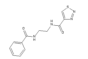 Image of N-(2-benzamidoethyl)thiadiazole-4-carboxamide
