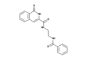 N-(2-benzamidoethyl)-1-keto-2H-isoquinoline-3-carboxamide