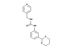 Image of 1-[3-(1,3-dithian-2-yl)phenyl]-3-(4-pyridylmethyl)urea