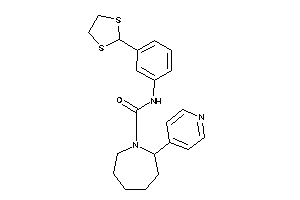 Image of N-[3-(1,3-dithiolan-2-yl)phenyl]-2-(4-pyridyl)azepane-1-carboxamide