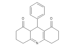 Image of 9-phenyl-2,3,4,5,6,7,8a,9-octahydroacridine-1,8-quinone