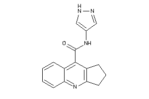 N-(1H-pyrazol-4-yl)-2,3-dihydro-1H-cyclopenta[b]quinoline-9-carboxamide