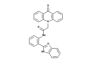 N-[2-(1H-benzimidazol-2-yl)phenyl]-2-(9-ketoacridin-10-yl)acetamide